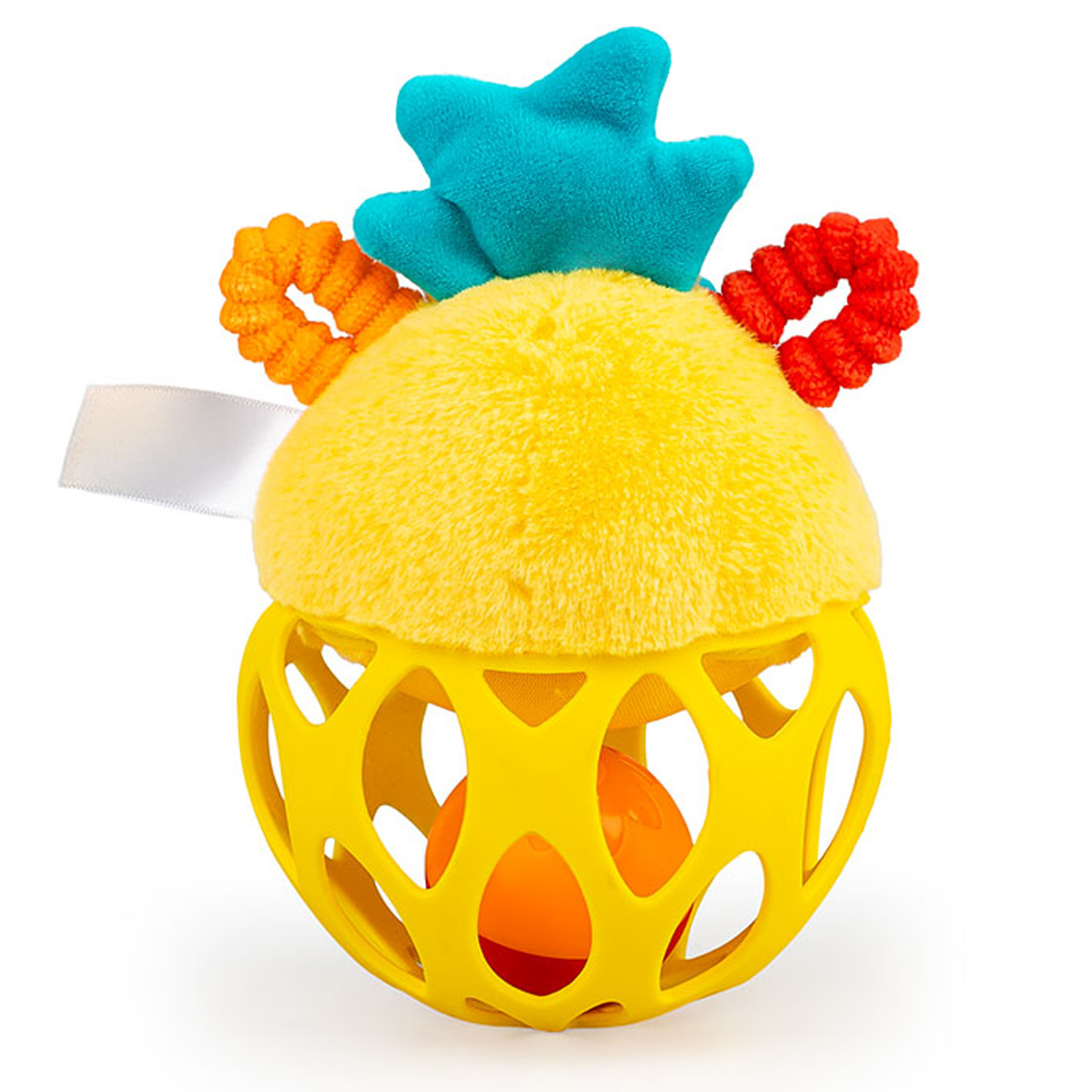 Balibazoo Ananas piłka grzechotka 30214