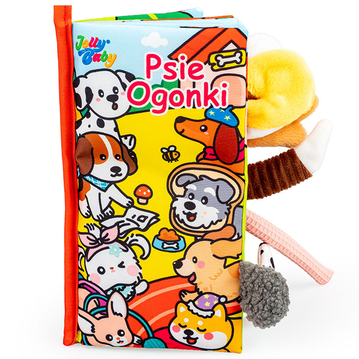 Jolly Baby Książeczka Psie Ogonki 83284