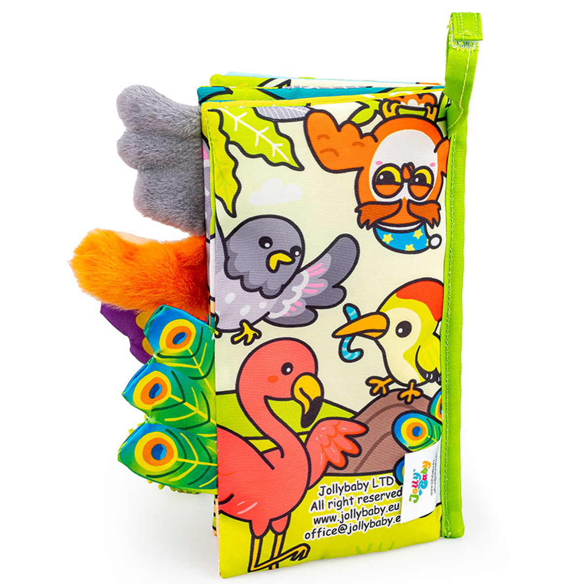 Jolly Baby Książeczka Świat Ptaków 83285